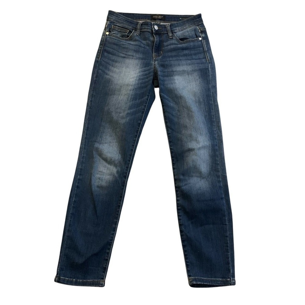 Judy Blue Relaxed Jeans Womens 5/27 Blue Medium Wash JB82103MD Casual‎ Classic